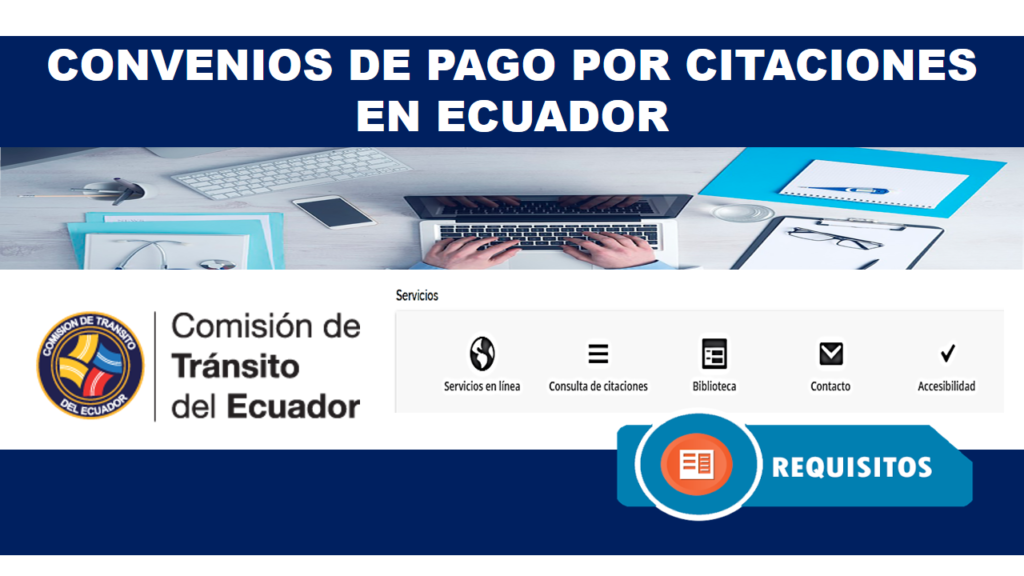 Convenios de pago por Citaciones en Ecuador